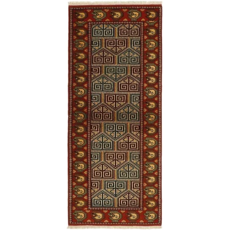tappeto persia torkaman fine cm 86x194 