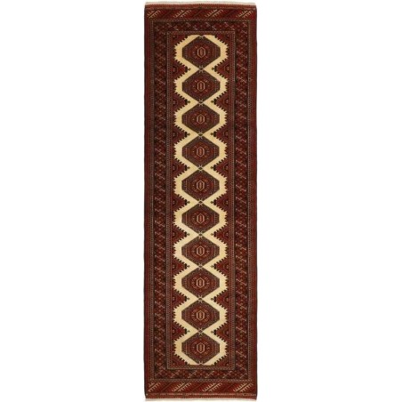 tappeto persia torkaman fine cm 84x288 