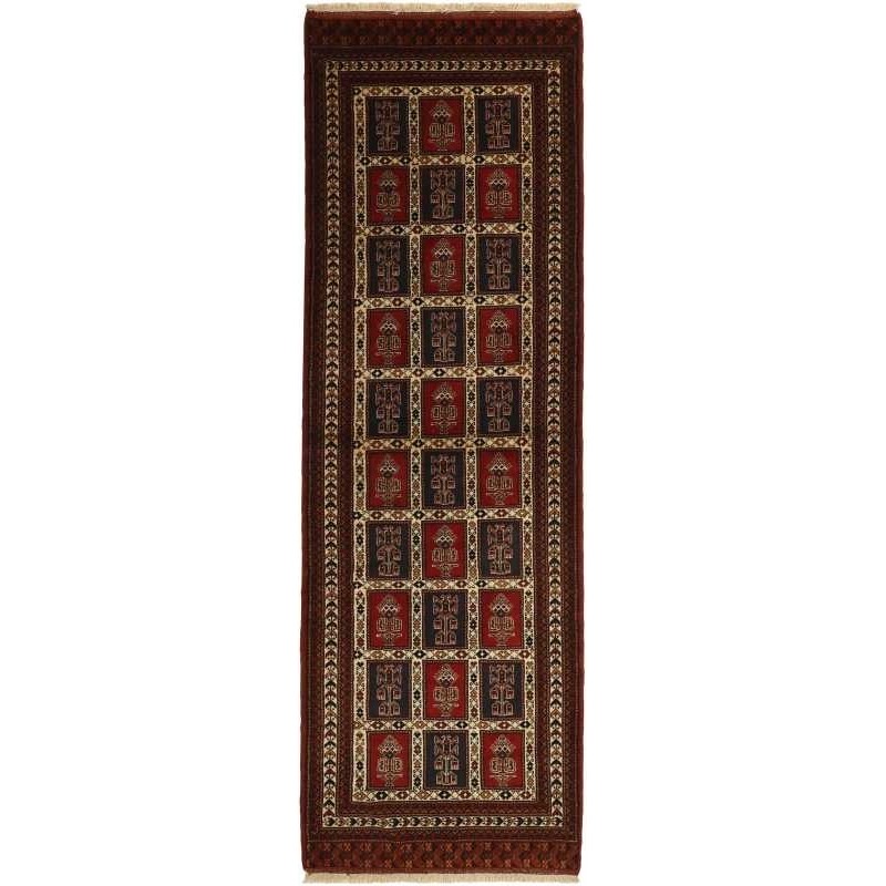 tappeto persia torkaman fine cm 89x277 