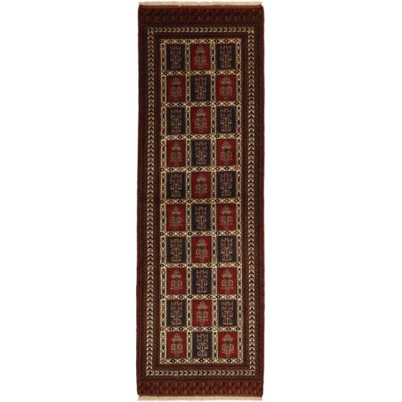 tappeto persia torkaman fine cm 89x277 