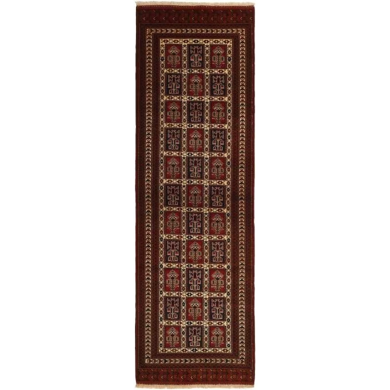 tappeto persia torkaman fine cm 89x283 