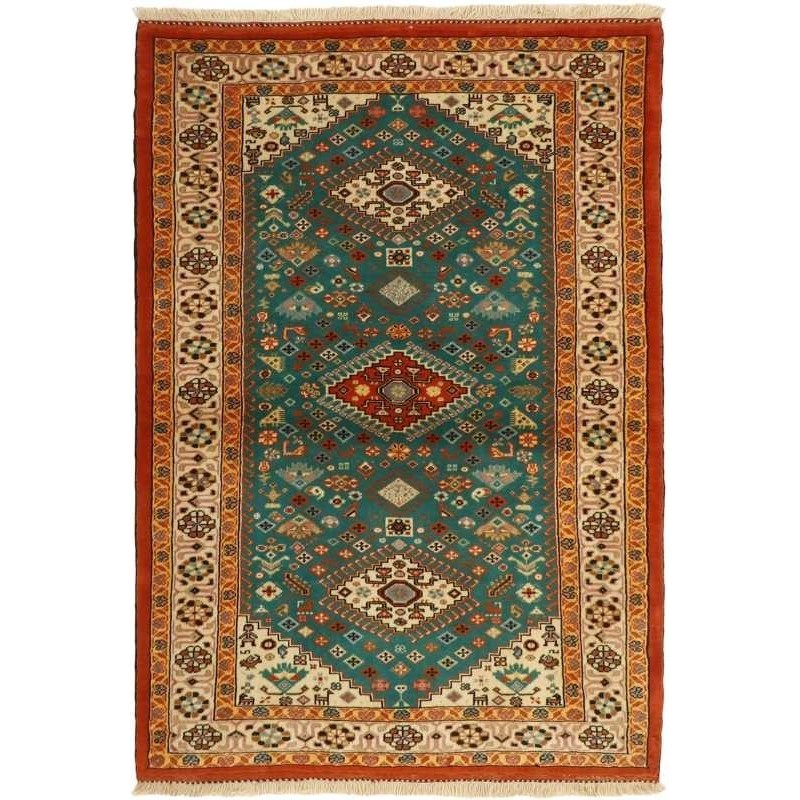tappeto persia torkaman fine cm 107x153 