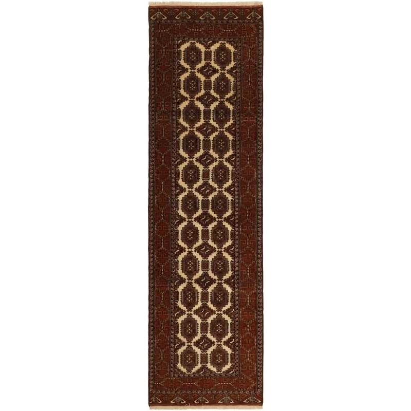 tappeto persia torkaman fine cm 82x286 