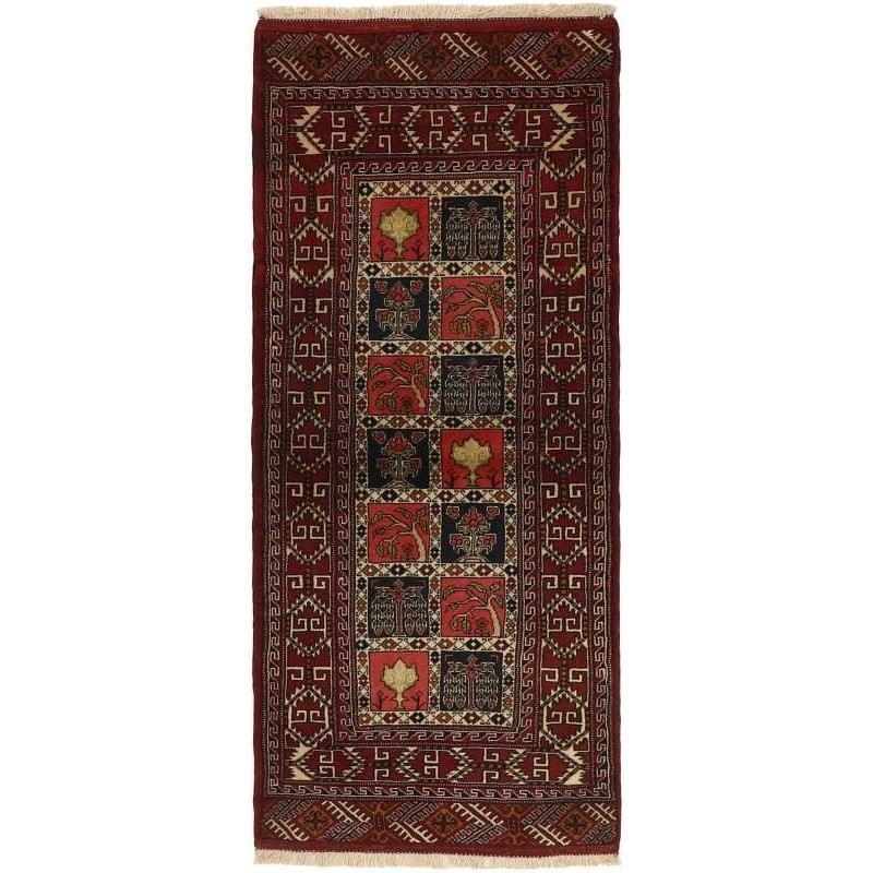 tappeto persia torkaman fine cm 84x188 
