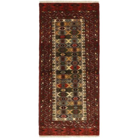 tappeto persia torkaman fine cm 83x191 