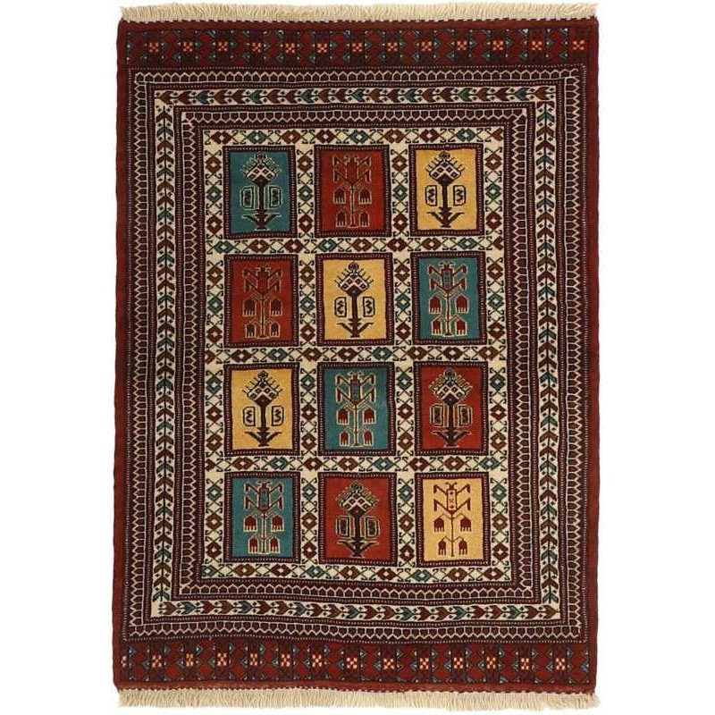 tappeto persia torkaman fine cm 86x124 