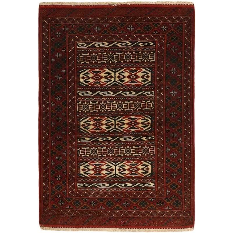 tappeto persia torkaman fine cm 108x148 