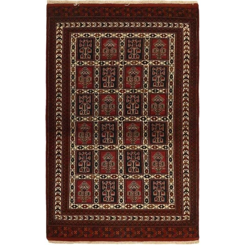 tappeto persia torkaman fine cm 102x155 