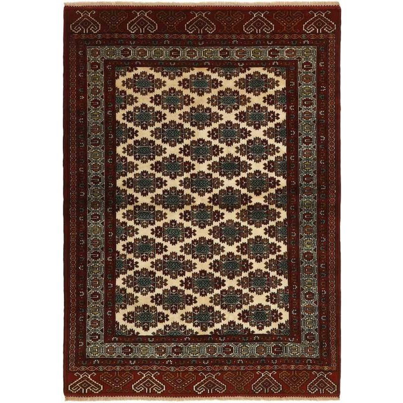 tappeto persia torkaman fine cm 136x193 
