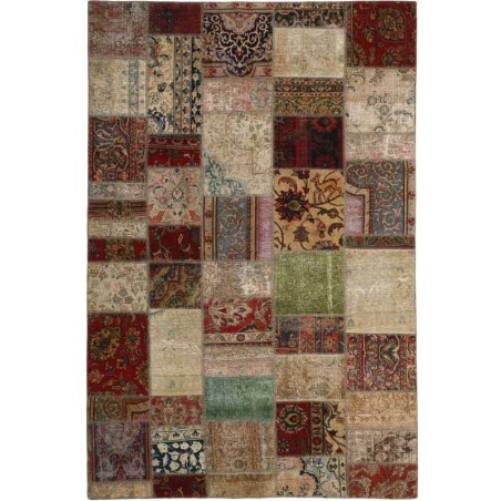 tappeto persia vintage patchwork cm 200x295 