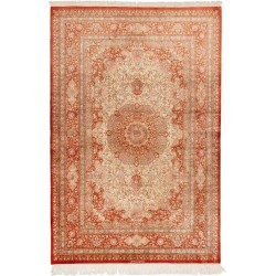 tappeto persia ghom seta cm 130x197 