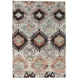 tappeto india sari seta cm 140x200 