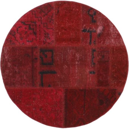 tappeto persia vintage patchwork cm 100x100