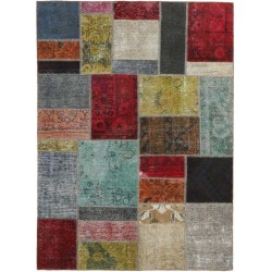tappeto persia vintage patchwork cm 146x202