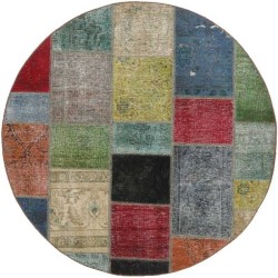 tappeto persia vintage patchwork cm 150x150