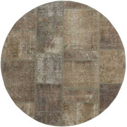 tappeto persia vintage patchwork cm 150x150