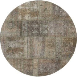 tappeto persia vintage patchwork cm 150x150