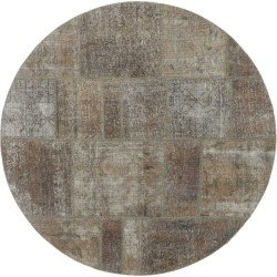tappeto persia vintage patchwork cm 150x150