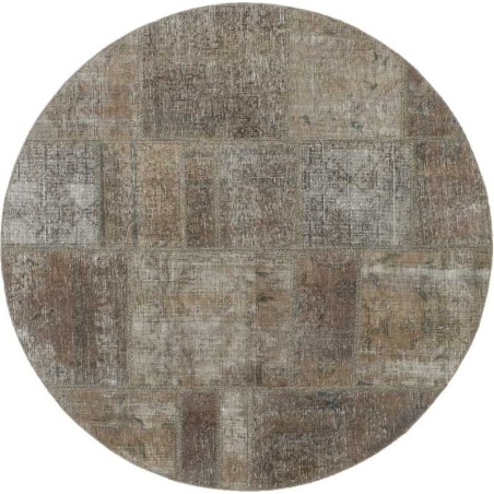 tappeto persia vintage patchwork cm 150x150