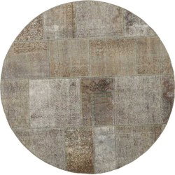 tappeto persia vintage patchwork cm 150x150