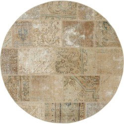 tappeto persia vintage patchwork cm 150x150