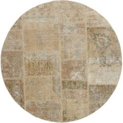 tappeto persia vintage patchwork cm 150x150