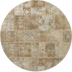tappeto persia vintage patchwork cm 200x200