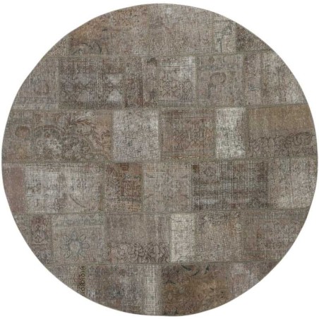 tappeto persia vintage patchwork cm 200x200