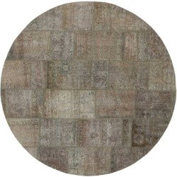 tappeto persia vintage patchwork cm 200x200
