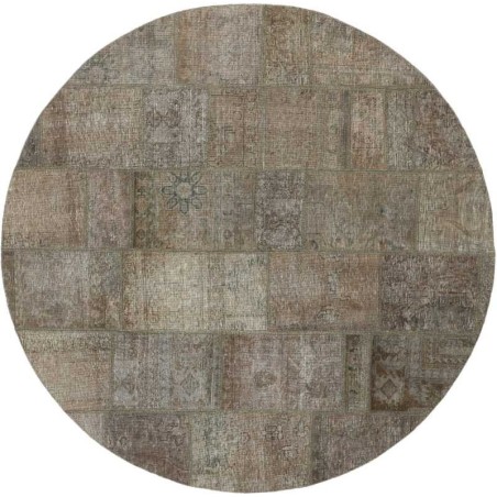 tappeto persia vintage patchwork cm 200x200