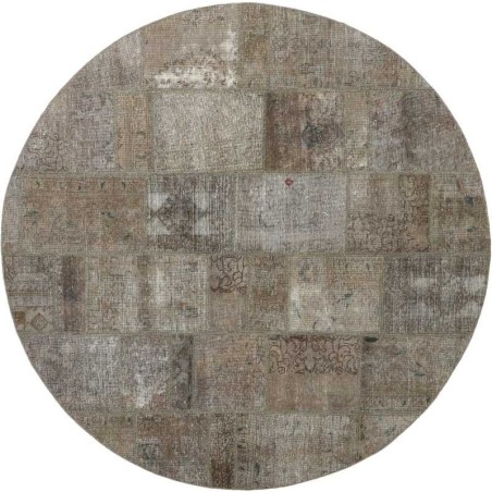 tappeto persia vintage patchwork cm 200x200