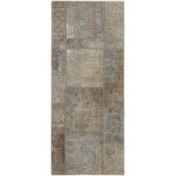 tappeto persia vintage patchwork cm 83x202