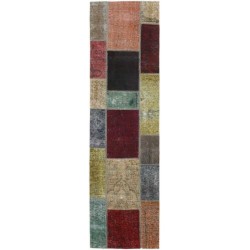 tappeto persia vintage patchwork cm 72x249