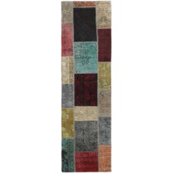 tappeto persia vintage patchwork cm 72x252