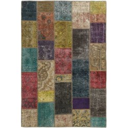 tappeto persia vintage patchwork cm 137x203