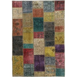 tappeto persia vintage patchwork cm 135x201
