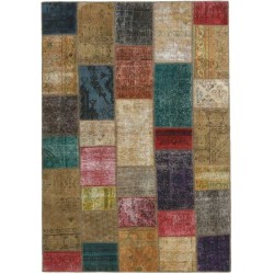 tappeto persia vintage patchwork cm 142x203