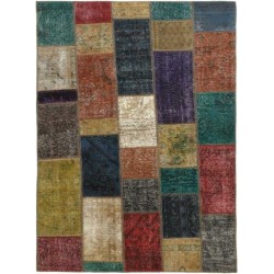 tappeto persia vintage patchwork cm 142x198