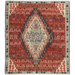 tappeto persia kelim seneh cm 126x145