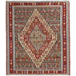 tappeto persia kelim seneh cm 128x147