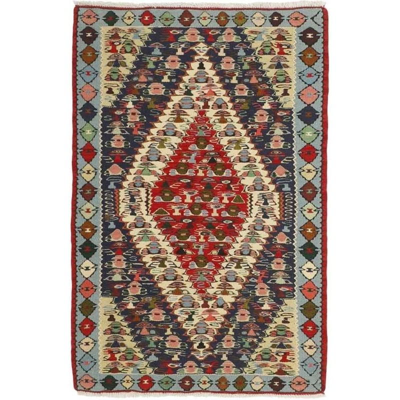 tappeto persia kelim seneh cm 73x109