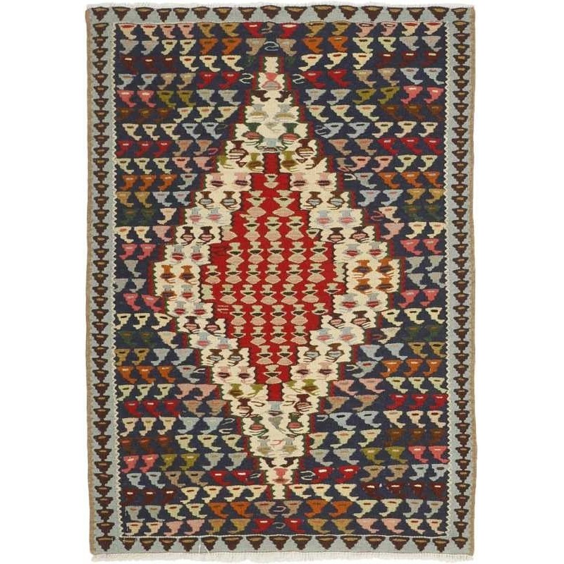 tappeto persia kelim seneh cm 73x109