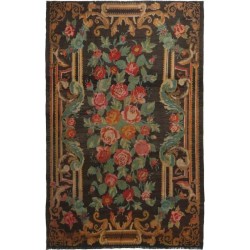 tappeto moldavia rose kelim old cm 202x300