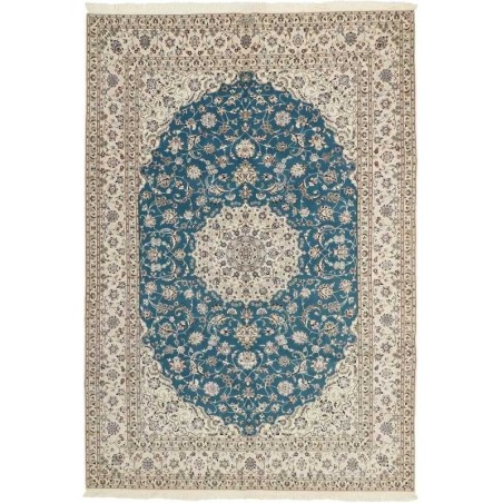 tappeto persia nain extra fine seta cm 204x303
