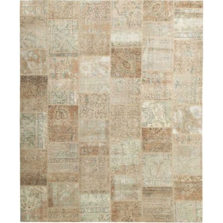 tappeto persia vintage patchwork cm 254x301