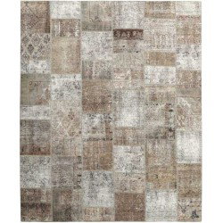 tappeto persia vintage patchwork cm 253x302