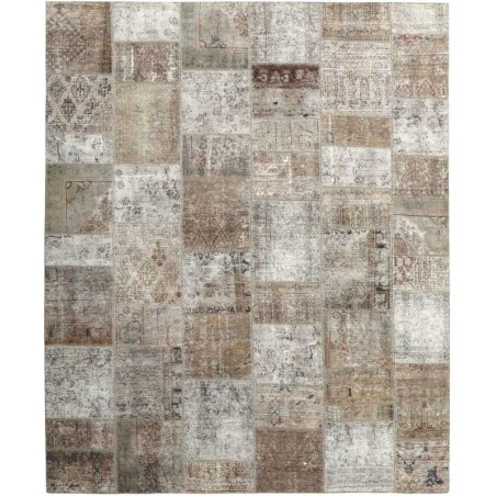 tappeto persia vintage patchwork cm 253x302