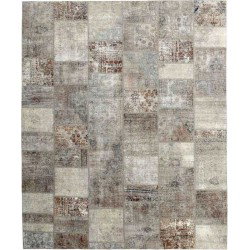 tappeto persia vintage patchwork cm 252x302