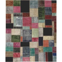 tappeto persia vintage patchwork cm 253x300
