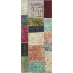 tappeto persia vintage patchwork cm 80x200